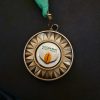 This is the bronze medal we earned in espresso for Gateau a la Cannelle.